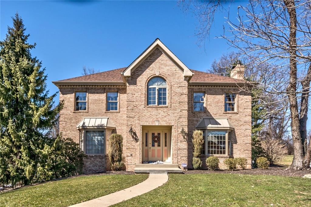 471 Pinkerton Road Wexford, PA 15090 - Photo 1 of 25 Handsome 4-Sides Brick Provincial nestled on a Premiere End of Cul-de-Sac .54 Acre homesite backing to wooded greenspace