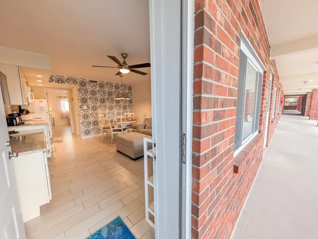 a very nice looking room with a large window