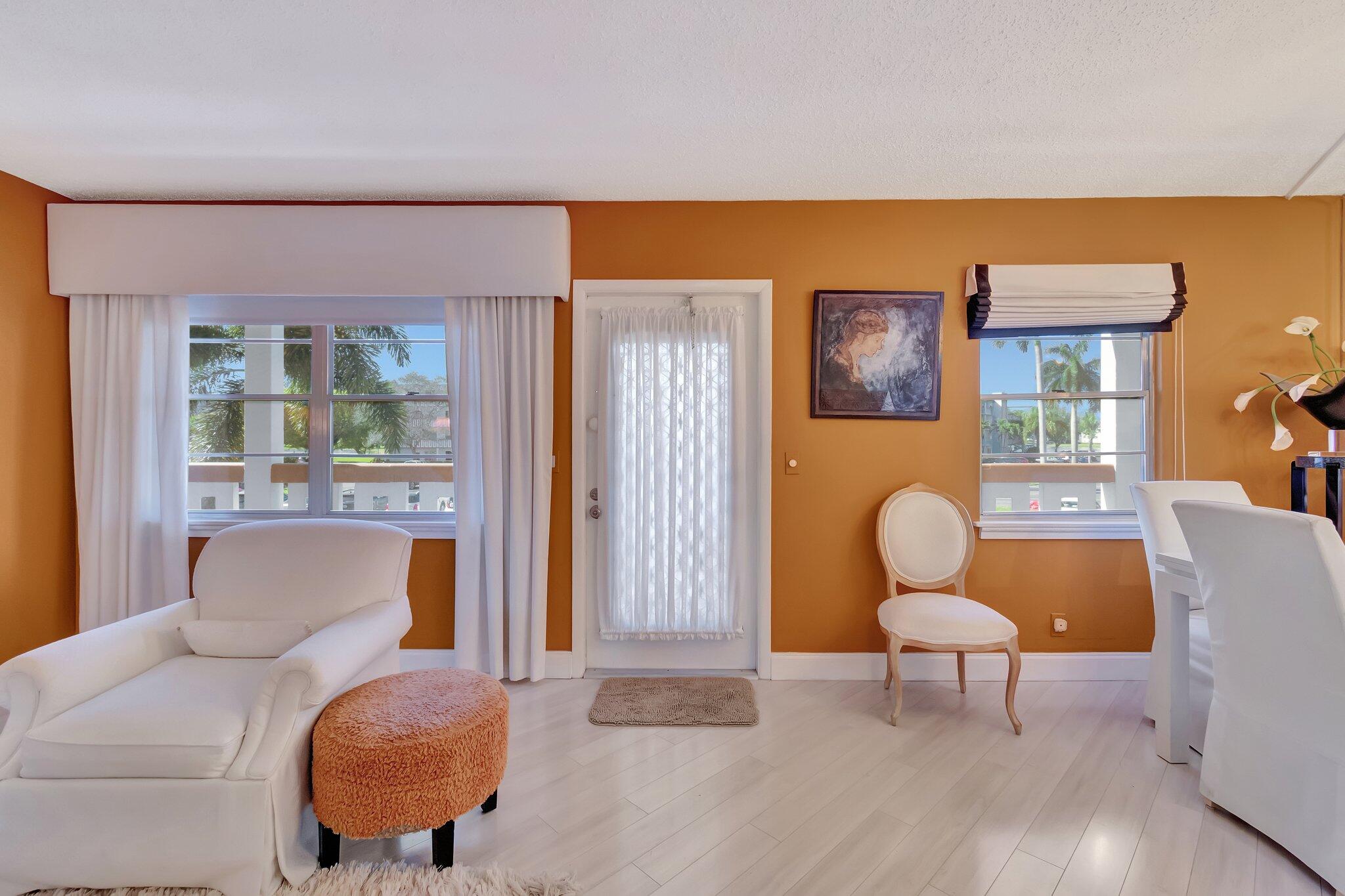2026 Cornwall East Boca Raton, FL 33434 - Photo 11 of 82 a living room with furniture and a potted plant
