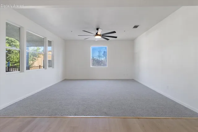 wooden floor in an empty room