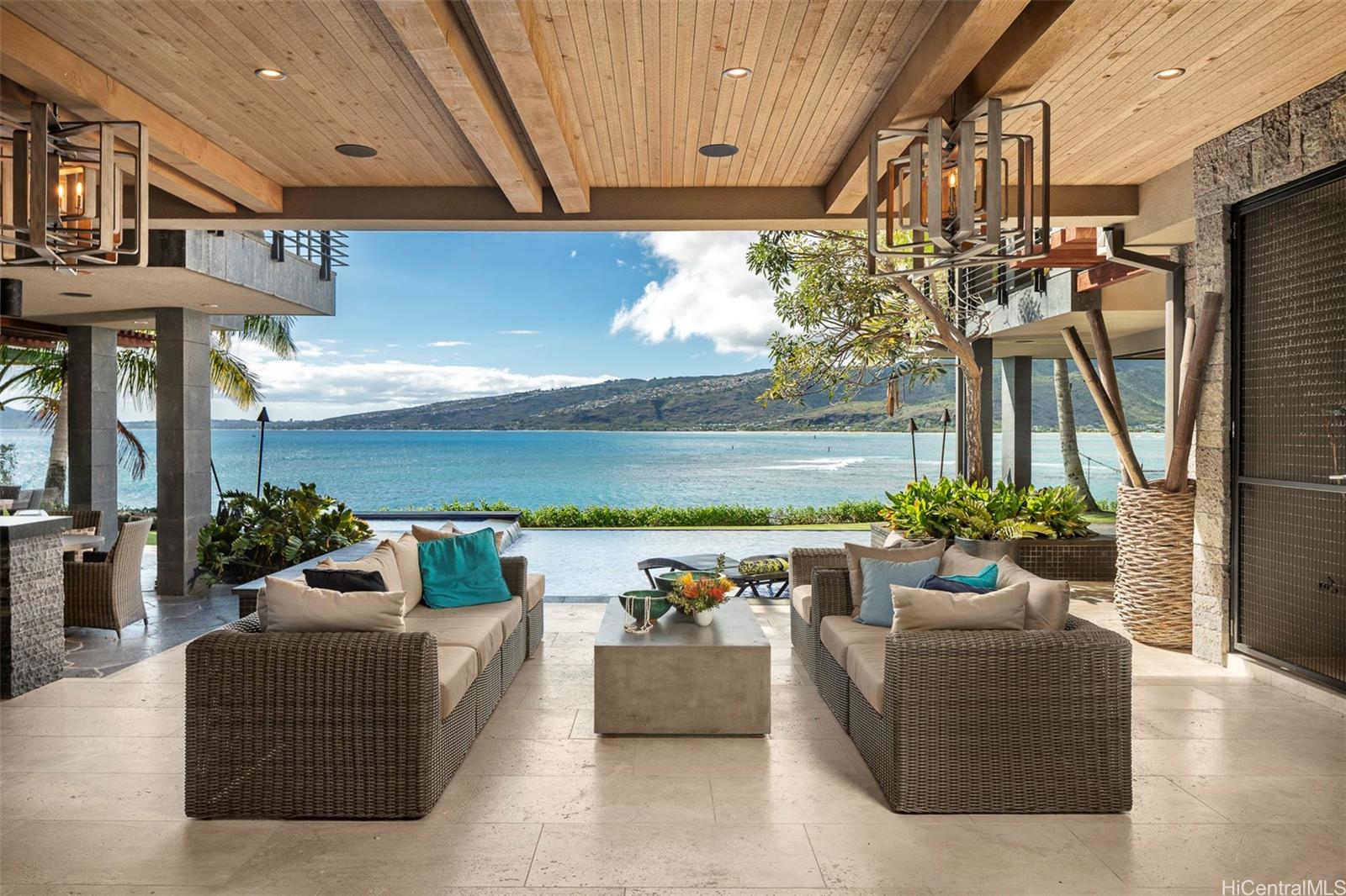 176 Hanapepe Loop Honolulu, HI 96825 - Photo 13 of 25 a living room with furniture and a fireplace