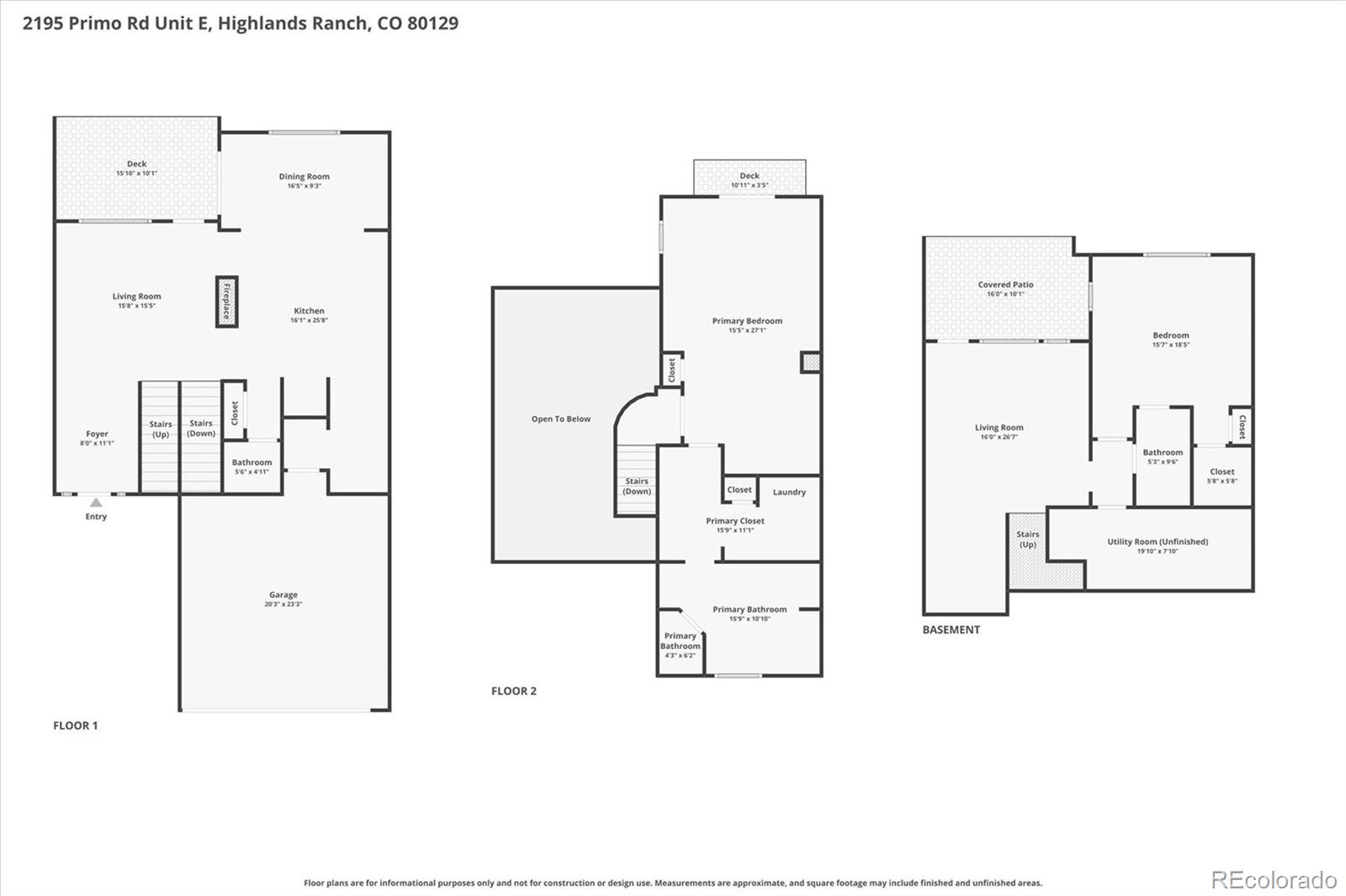 2195 Primo Road, Unit E Highlands Ranch, CO 80129 - Photo 39 of 42