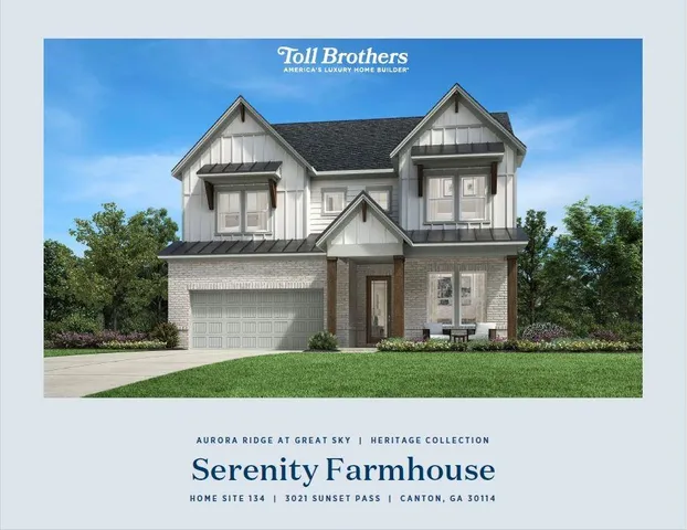 a view of a big house with a yard