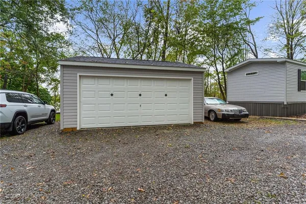 a view of a car garage