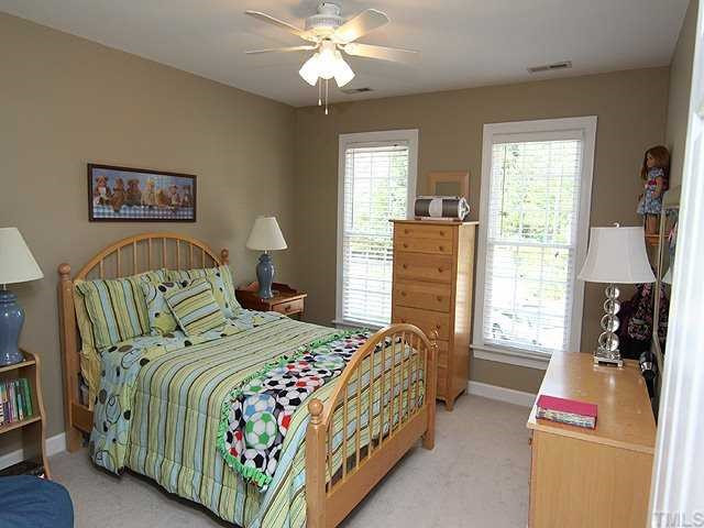 1909 Capers Court Raleigh, NC 27612 - Photo 10 of 15 Look at the size of this bedroom, so spacious! New carpet too. Bedroom