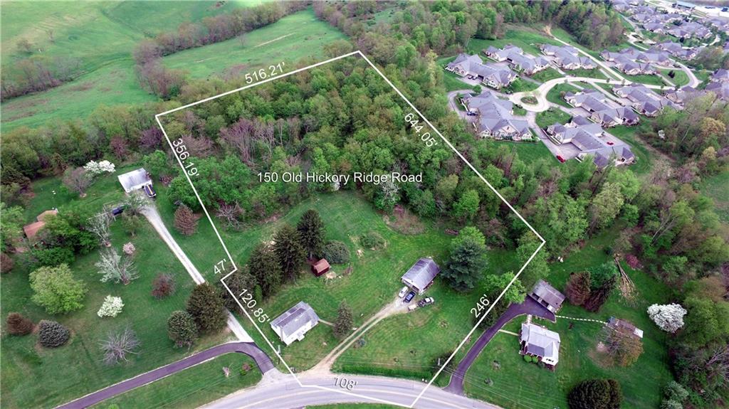 150 Old Hickory Ridge Road Washington, PA 15301 - Photo 12 of 16 Aerial view of property