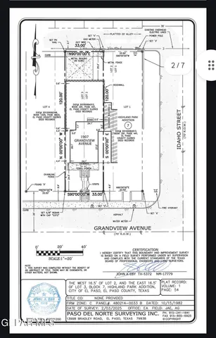 $148,500 | 1907 Grandview Avenue, El Paso, TX 79902