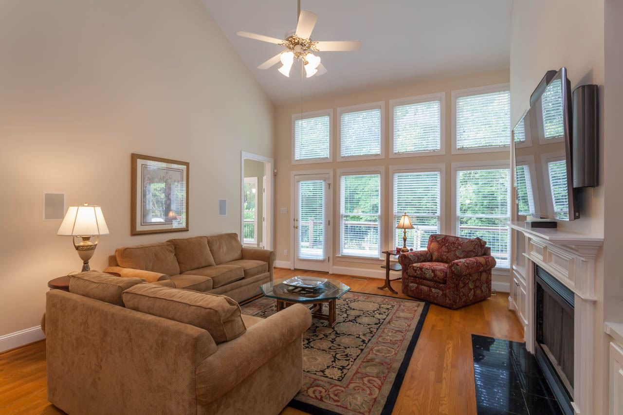 13921 Possum Track Road Raleigh, NC 27614 - Photo 11 of 25 Another great view of the Family Room with glowing hardwoods. Family Room