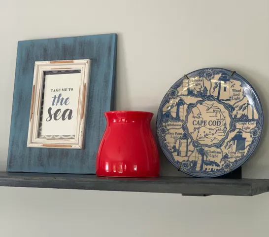 a view of a wooden door