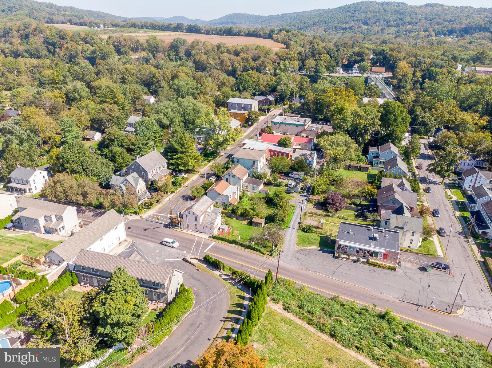 683 Easton Road Riegelsville, PA 18077 - Photo 26 of 29 town view toward river bridge