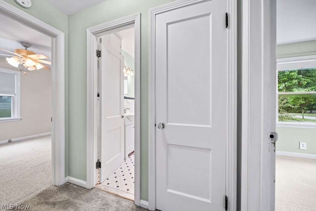 1653 Overbrook Road Cleveland, OH 44124 - Photo 8 of 29 Corridor featuring light carpet