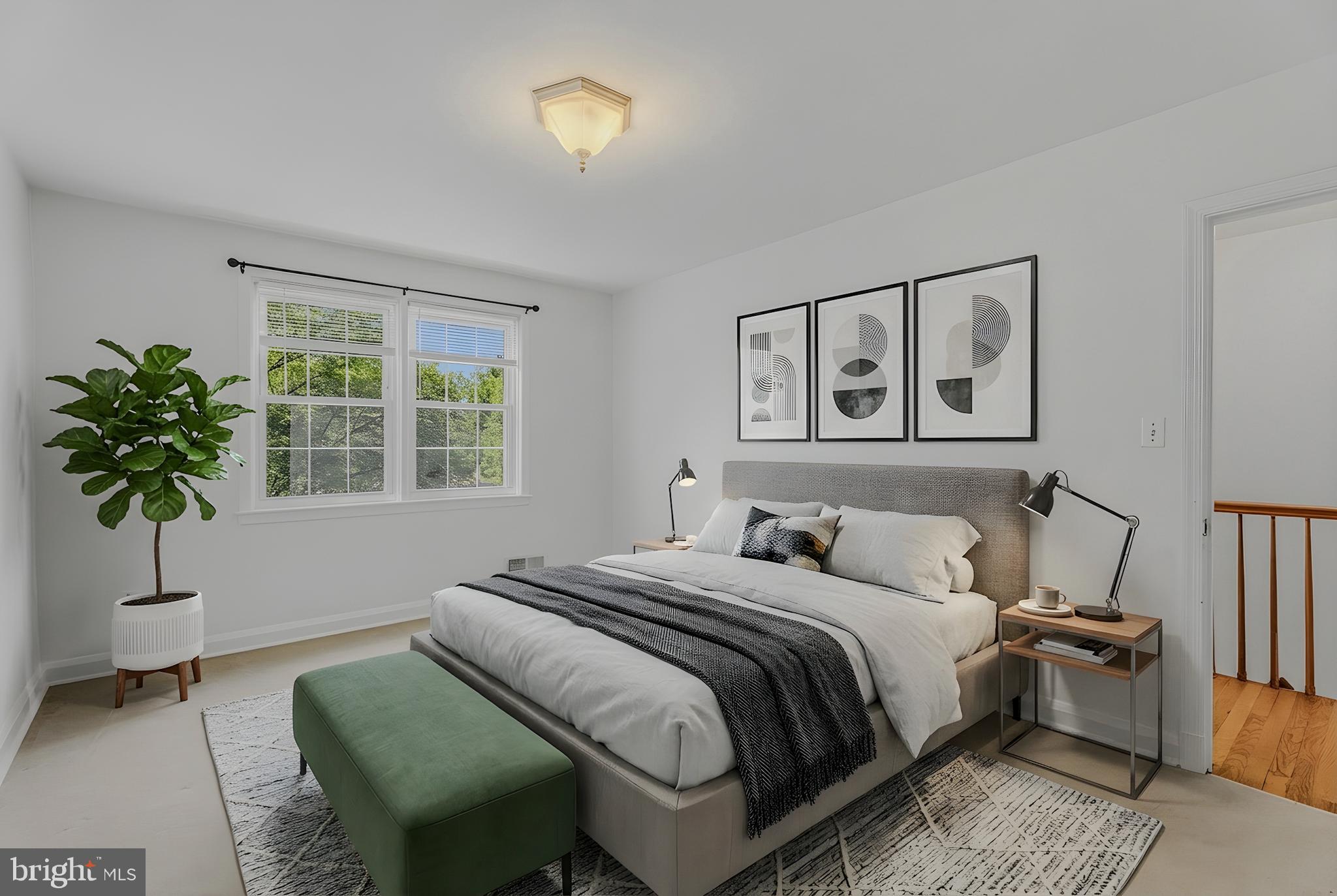 7037 Heathfield Road Baltimore, MD 21212 - Photo 25 of 44 Bedroom 2
Digitally staged