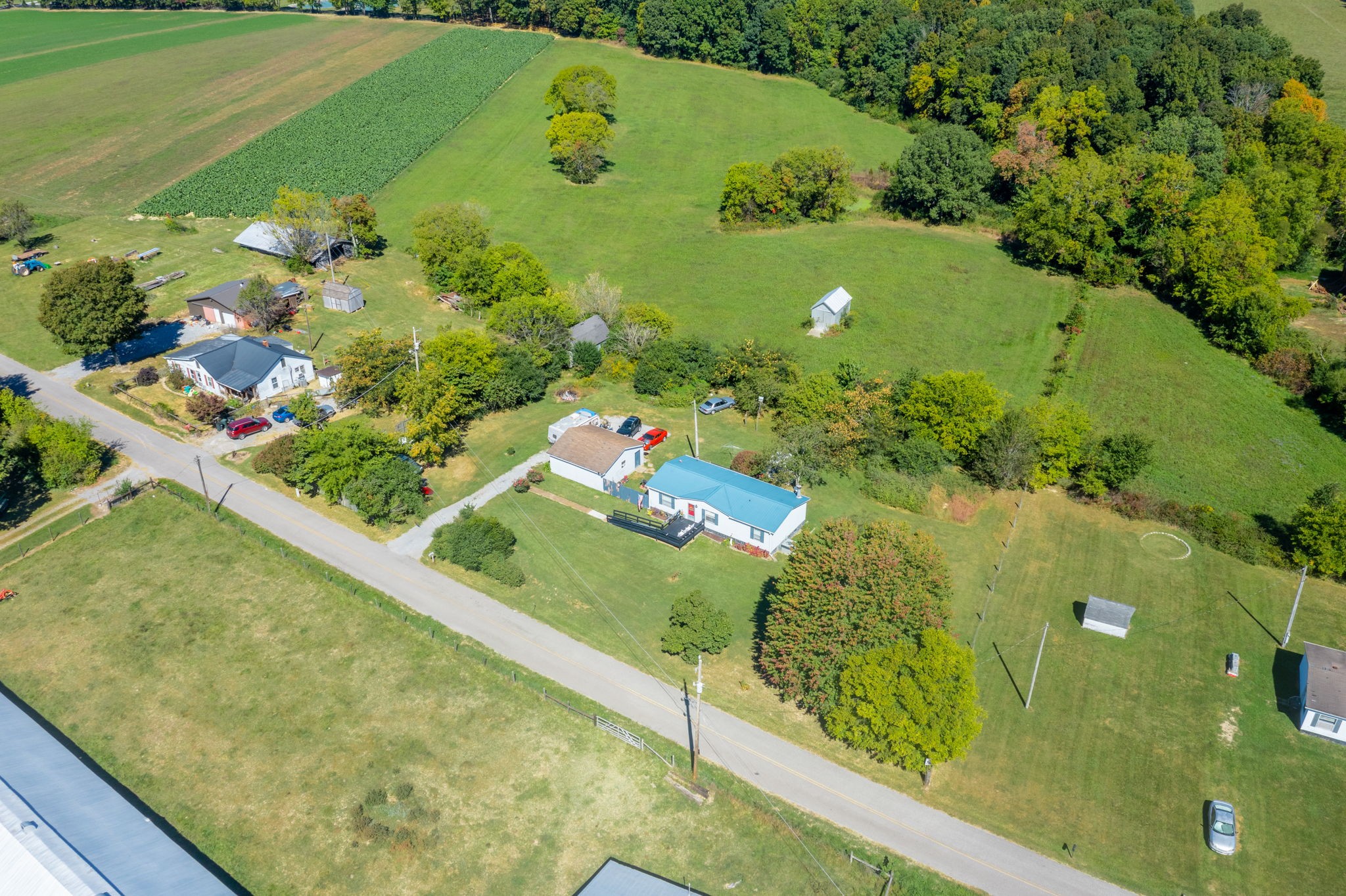 260 Ragland Road Cottontown, TN 37048 - Photo 3 of 36 a view of a garden with a swimming pool