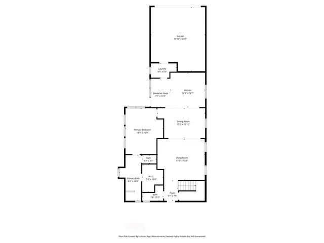 a picture of a floor plan