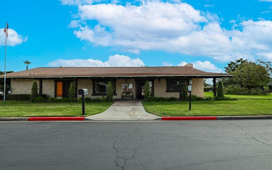 2240 Golden Oak Lane Merced, CA 95340 - Photo 33 of 44 a front view of house with yard and green space