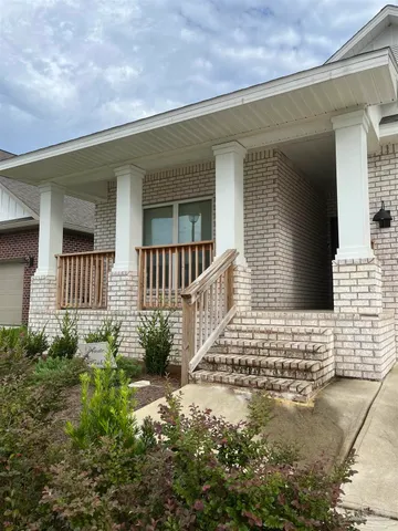 a view of front door of house