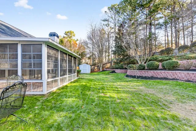 a front view of house with yard