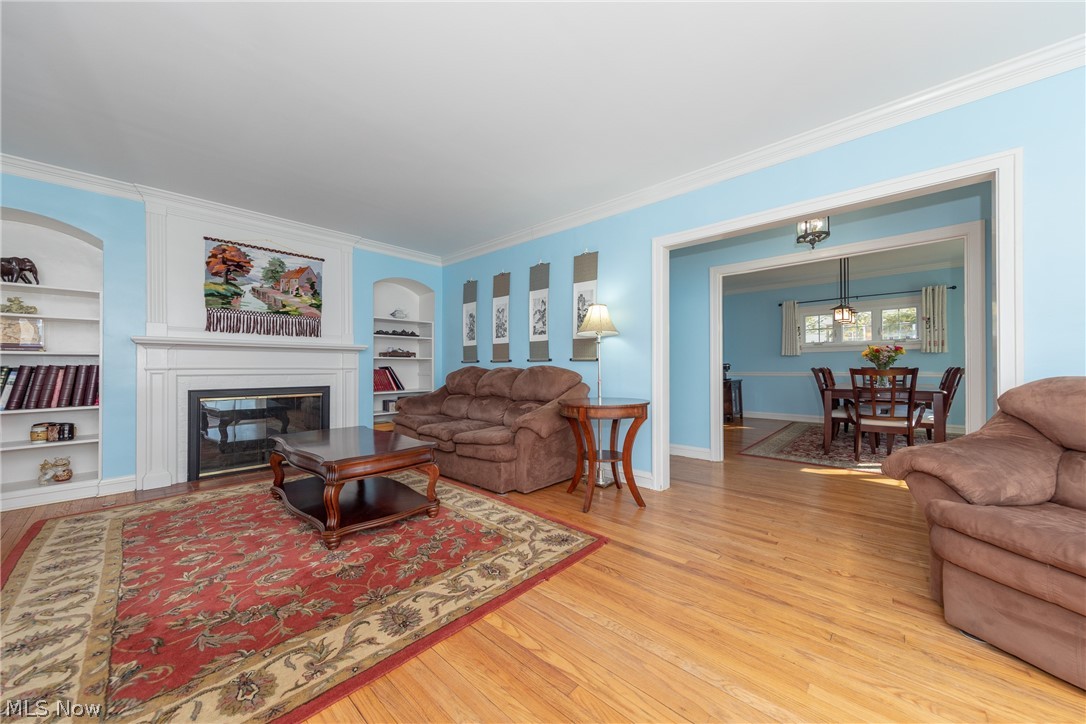 16629 Fernway Road Cleveland, OH 44120 - Photo 3 of 30 The Living Room. Wonderful hardwood floors grace most of the main living areas