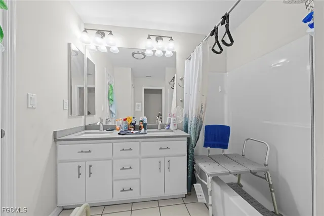 a storage room with washer and dryer