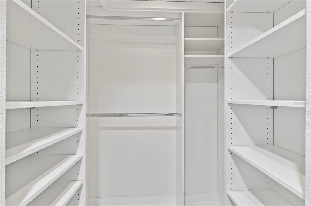 6611 Stone River Road, Unit 102 Bradenton, FL 34203 - Photo 10 of 23 a view of an empty walk in closet