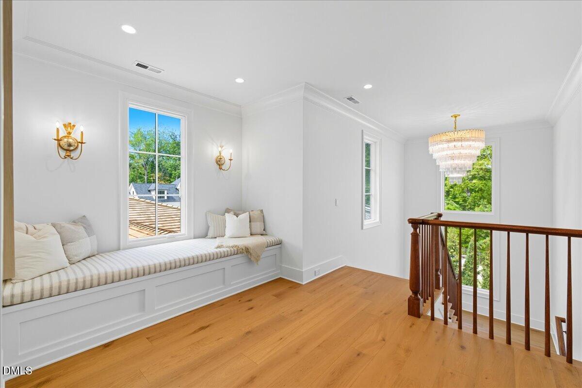 1216 Barcroft Place Raleigh, NC 27615 - Photo 47 of 91 a bedroom with a bed and a window