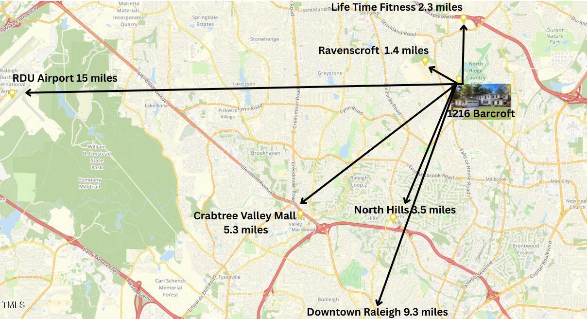 1216 Barcroft Place Raleigh, NC 27615 - Photo 86 of 91 Barcroft POI