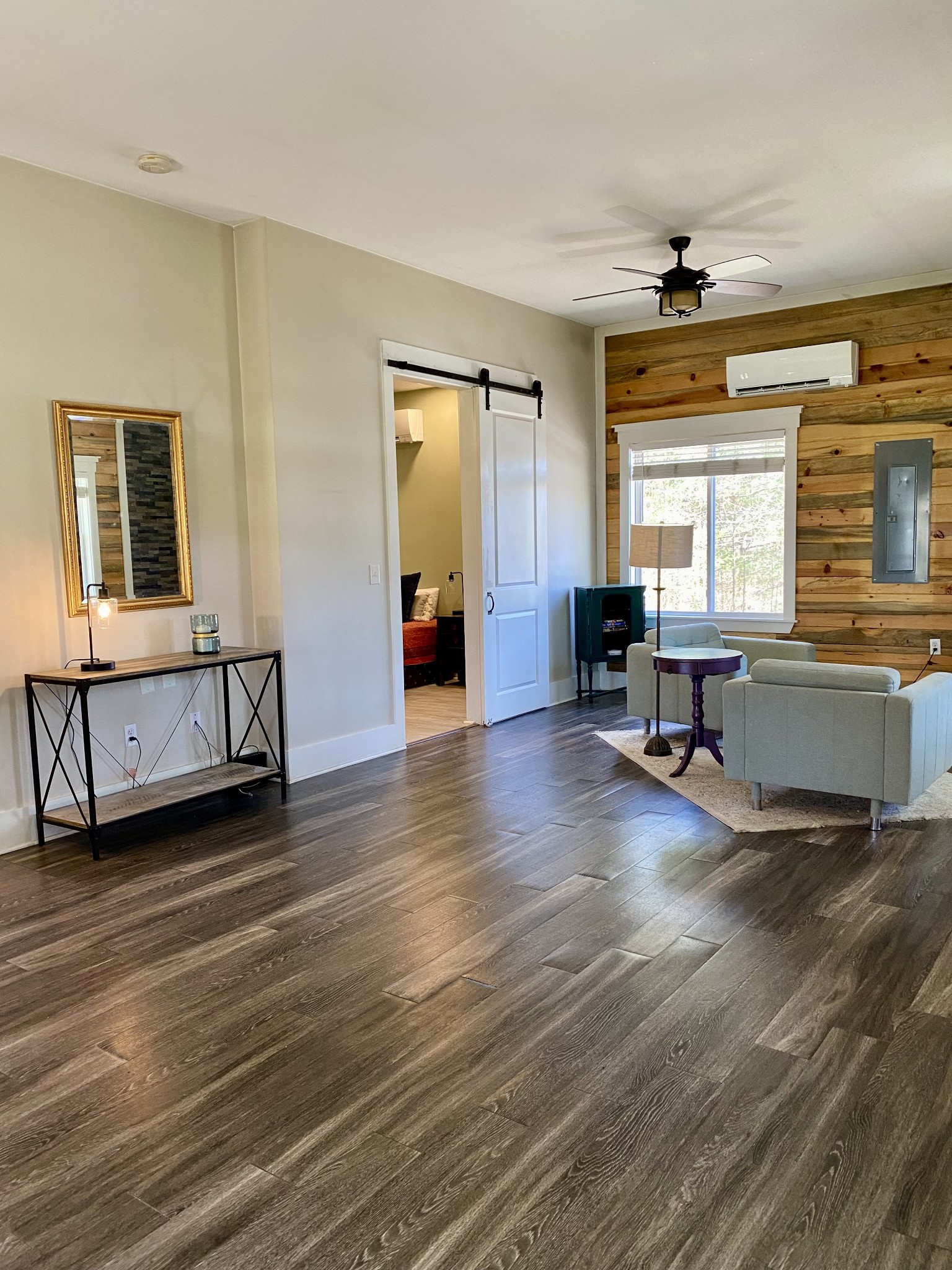 164 Rattlesnake Road McMinnville, TN 37110 - Photo 14 of 45 a view of a livingroom with furniture hardwood floor and windows