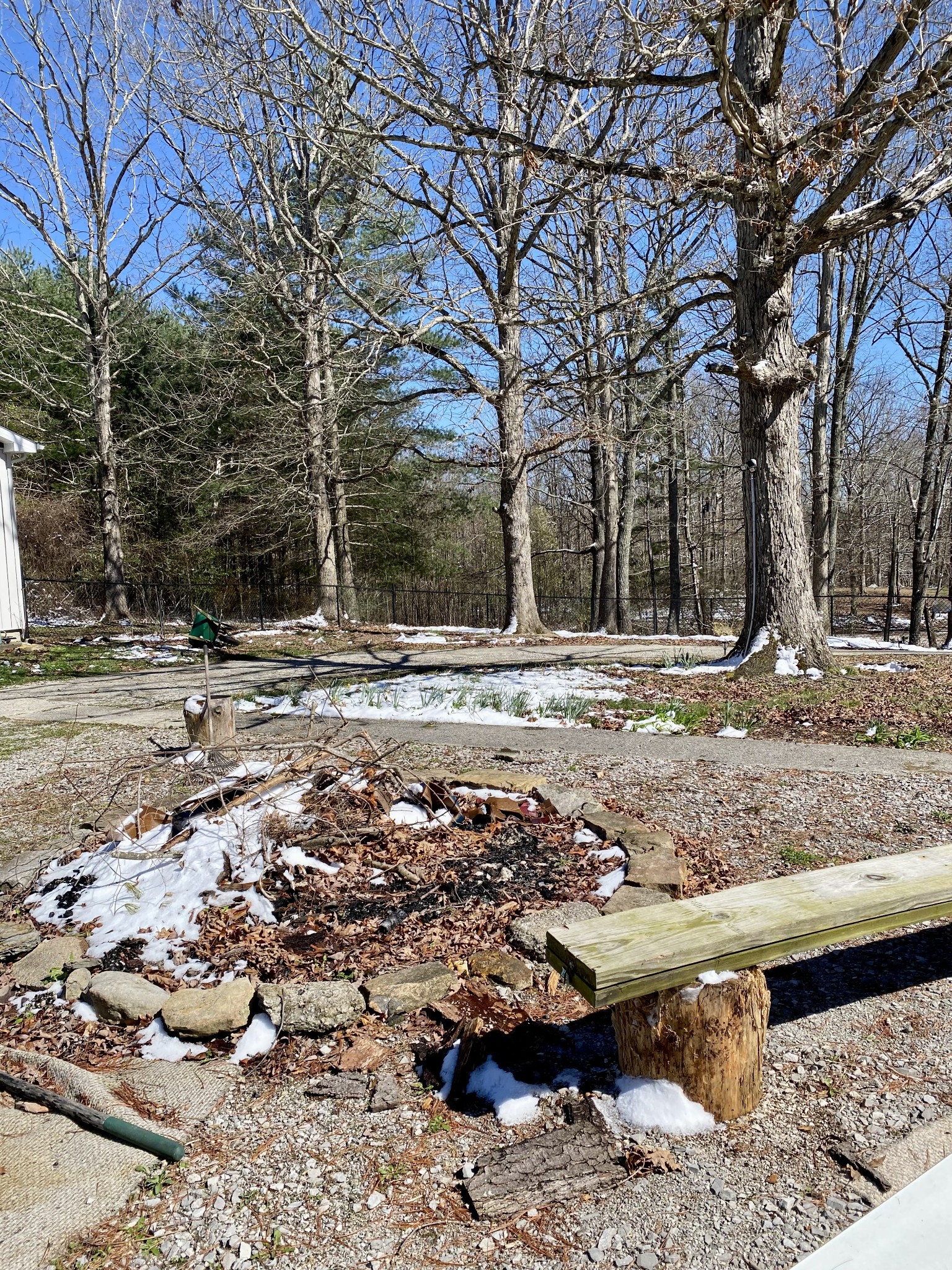 164 Rattlesnake Road McMinnville, TN 37110 - Photo 43 of 45 a view of a yard with snow