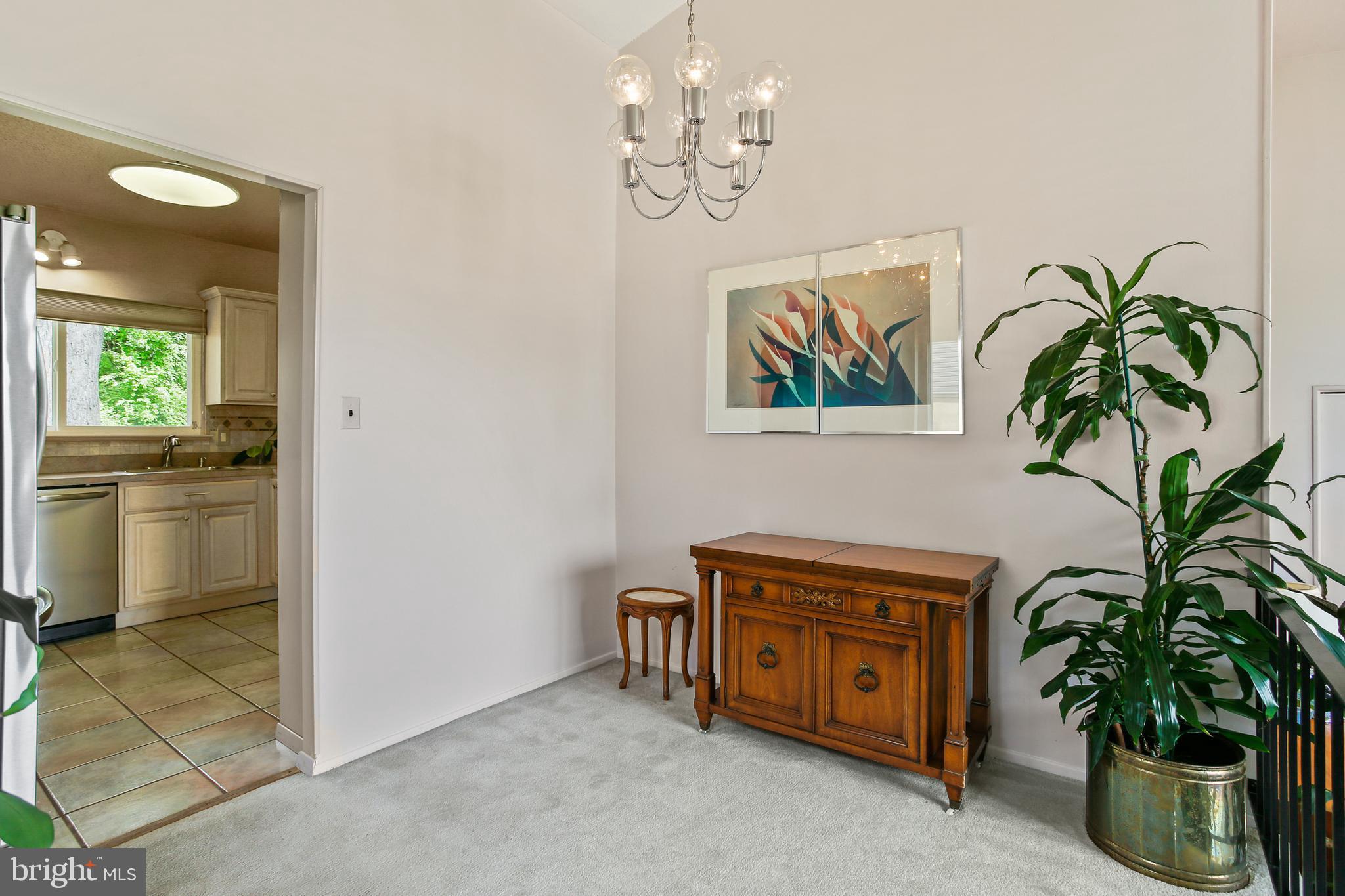 Dining Room w/ Carpet