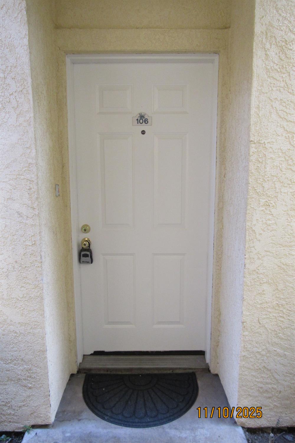 a view of a small space