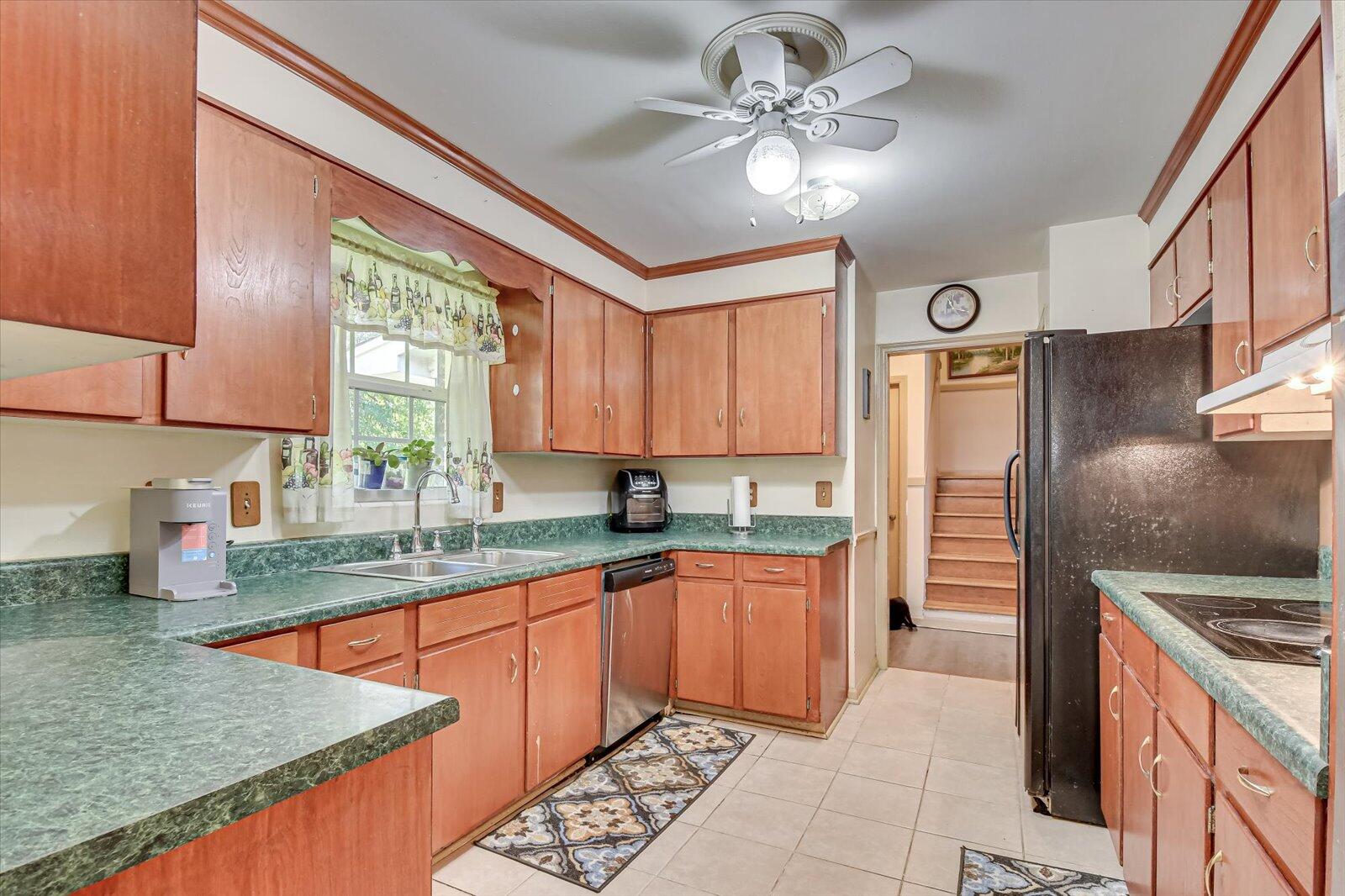 308 5th Street Jackson, SC 29831 - Photo 18 of 70 a kitchen with stainless steel appliances granite countertop a sink stove and refrigerator
