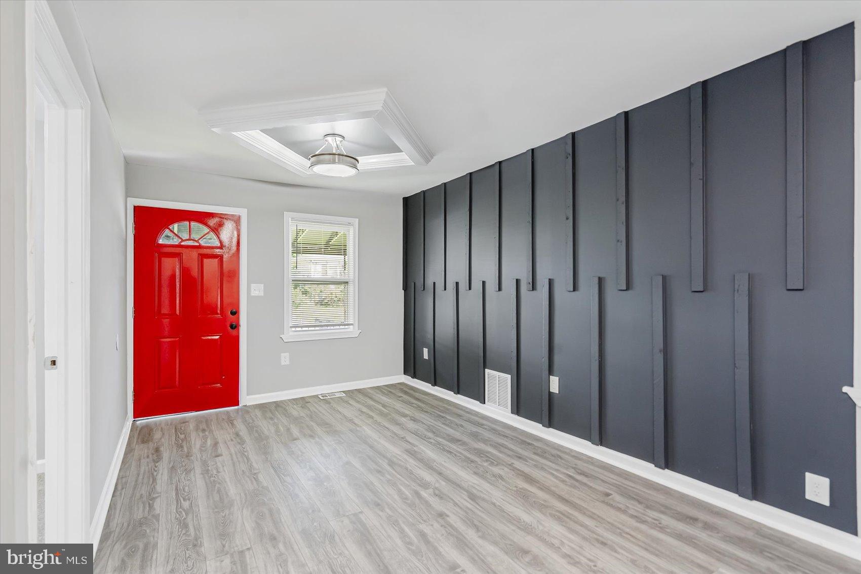 811 Rosedale Avenue Rosedale, MD 21237 - Photo 13 of 37 Modern entryway with bold accents.