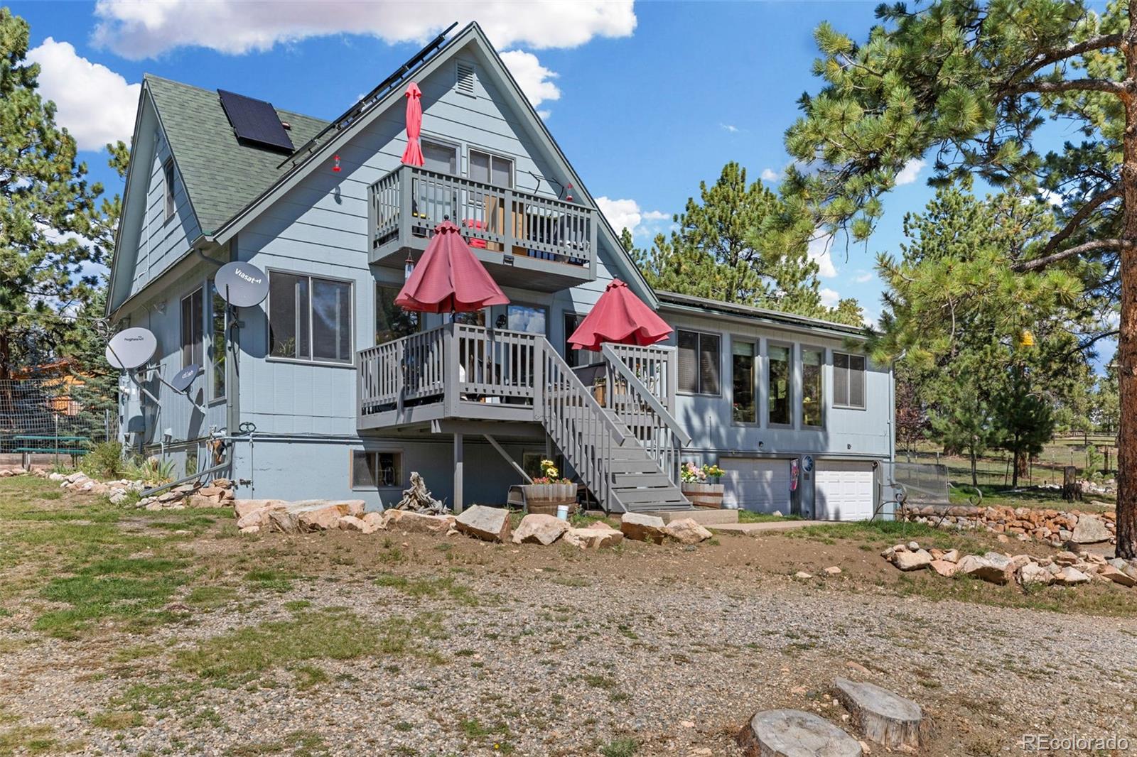 80 Fawn Road Bailey, CO 80421 - Photo 2 of 44 a view of house with a yard