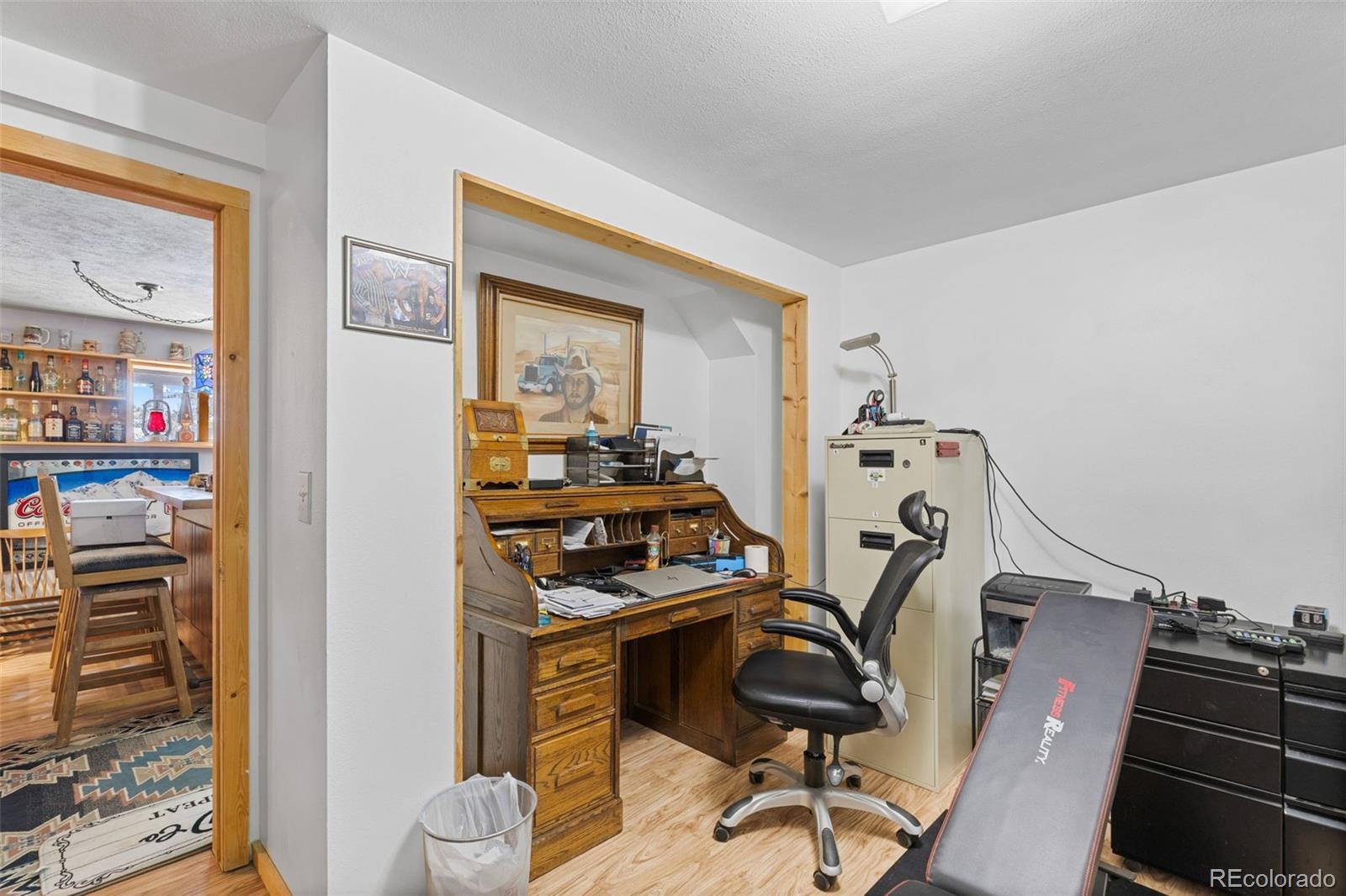 80 Fawn Road Bailey, CO 80421 - Photo 30 of 44 a view of a room with gym equipment