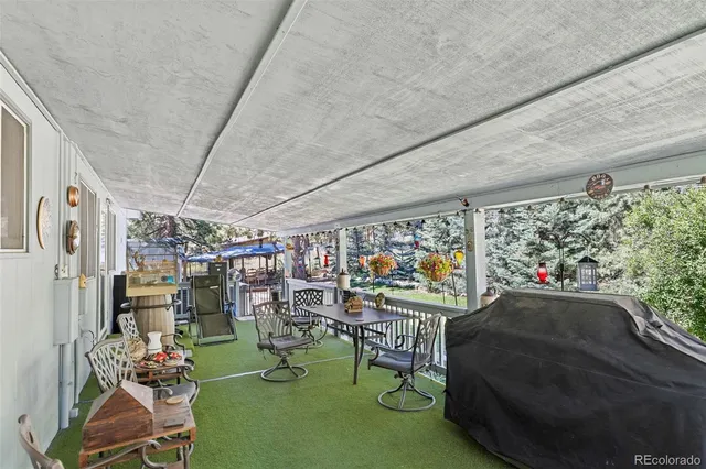 a view of road with trees