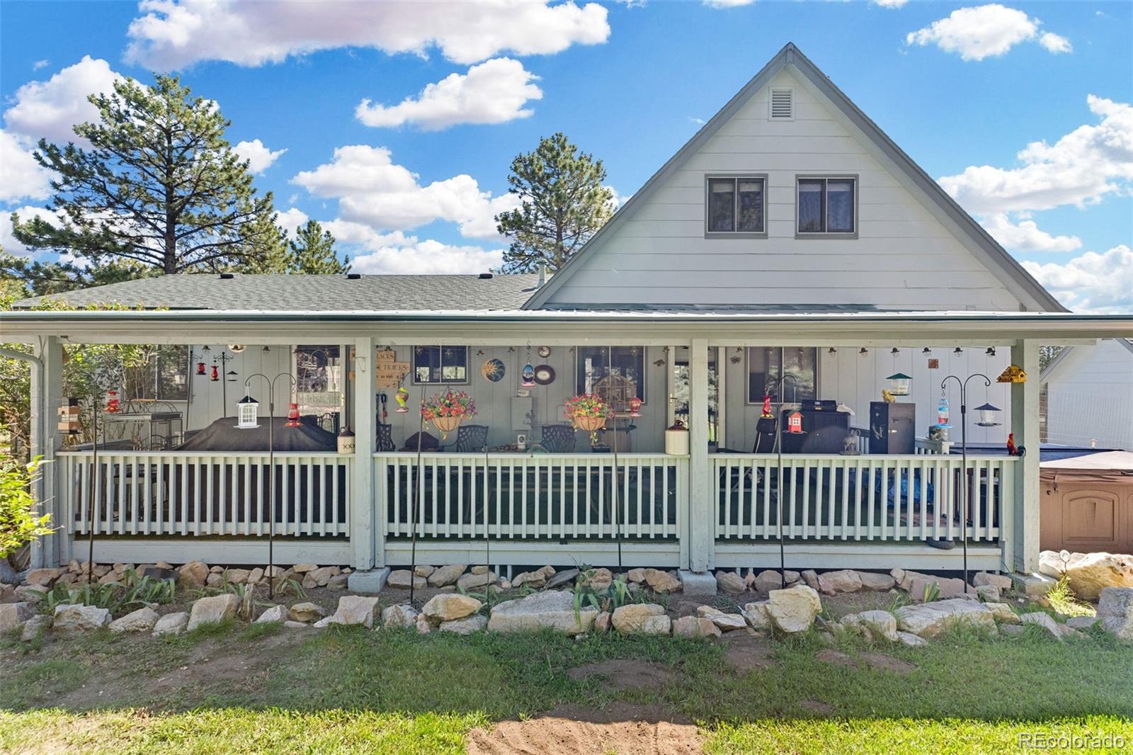 80 Fawn Road Bailey, CO 80421 - Photo 5 of 44 a view of a house with a yard