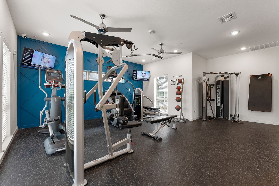 13301 Dessau Road, Unit 3206 Austin, TX 78754 - Photo 16 of 17 a view of a room with gym equipment