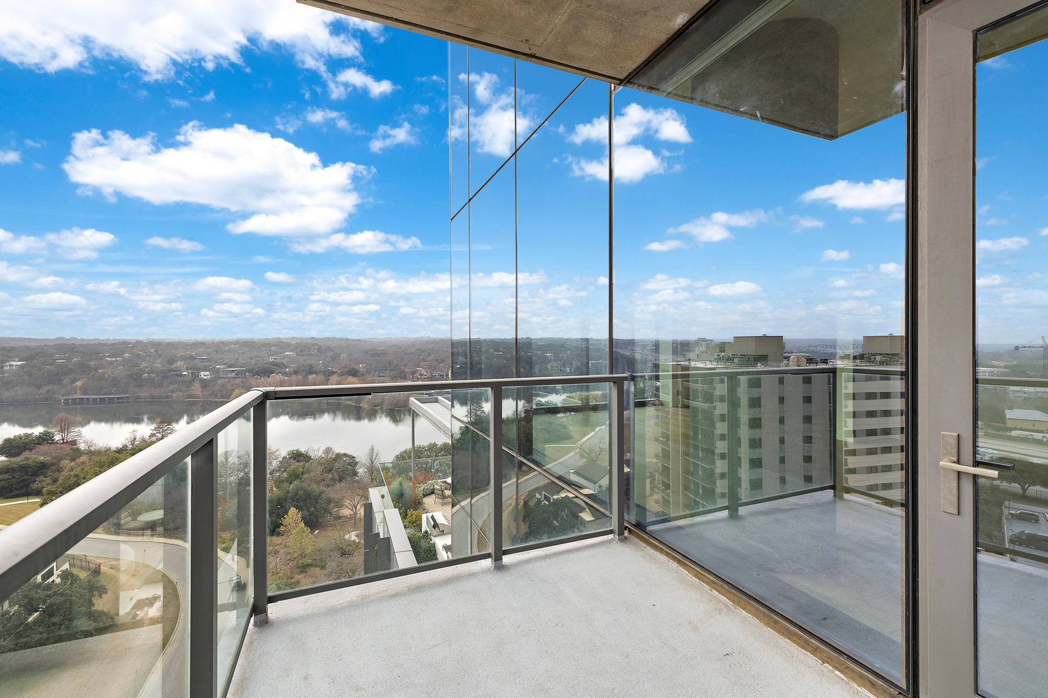 44 East Avenue, Unit 1210 Austin, TX 78701 - Photo 3 of 40 Balcony with a city view