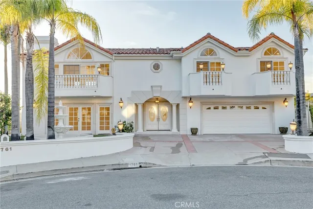 a front view of a building