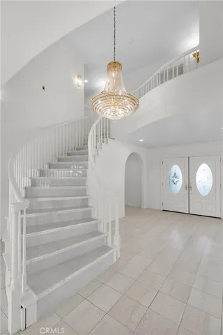 a view of kitchen and living room