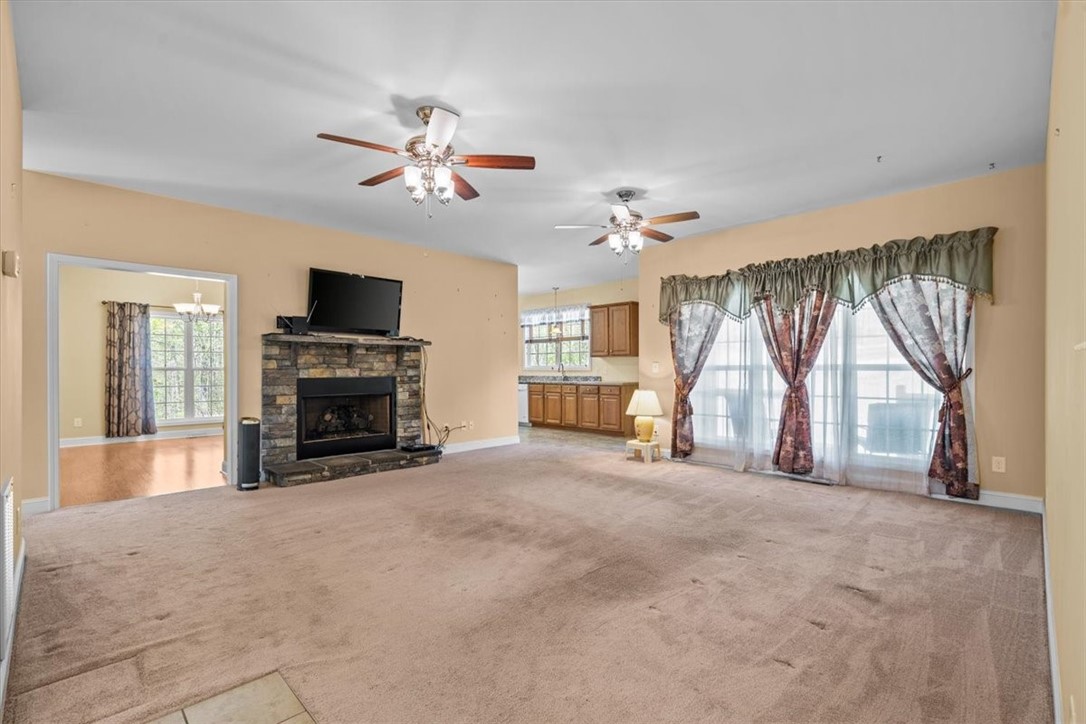 203 Ridge Springs Road Cleveland, SC 29635 - Photo 6 of 38 Living room of 203 Ridge Springs Rd. Cleveland SC