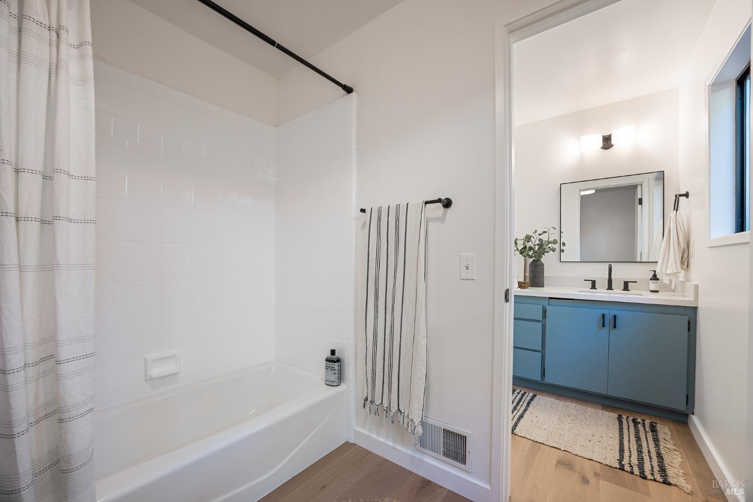 115 Geldert Drive Tiburon, CA 94920 - Photo 42 of 57 a bathroom with a bathtub and a sink