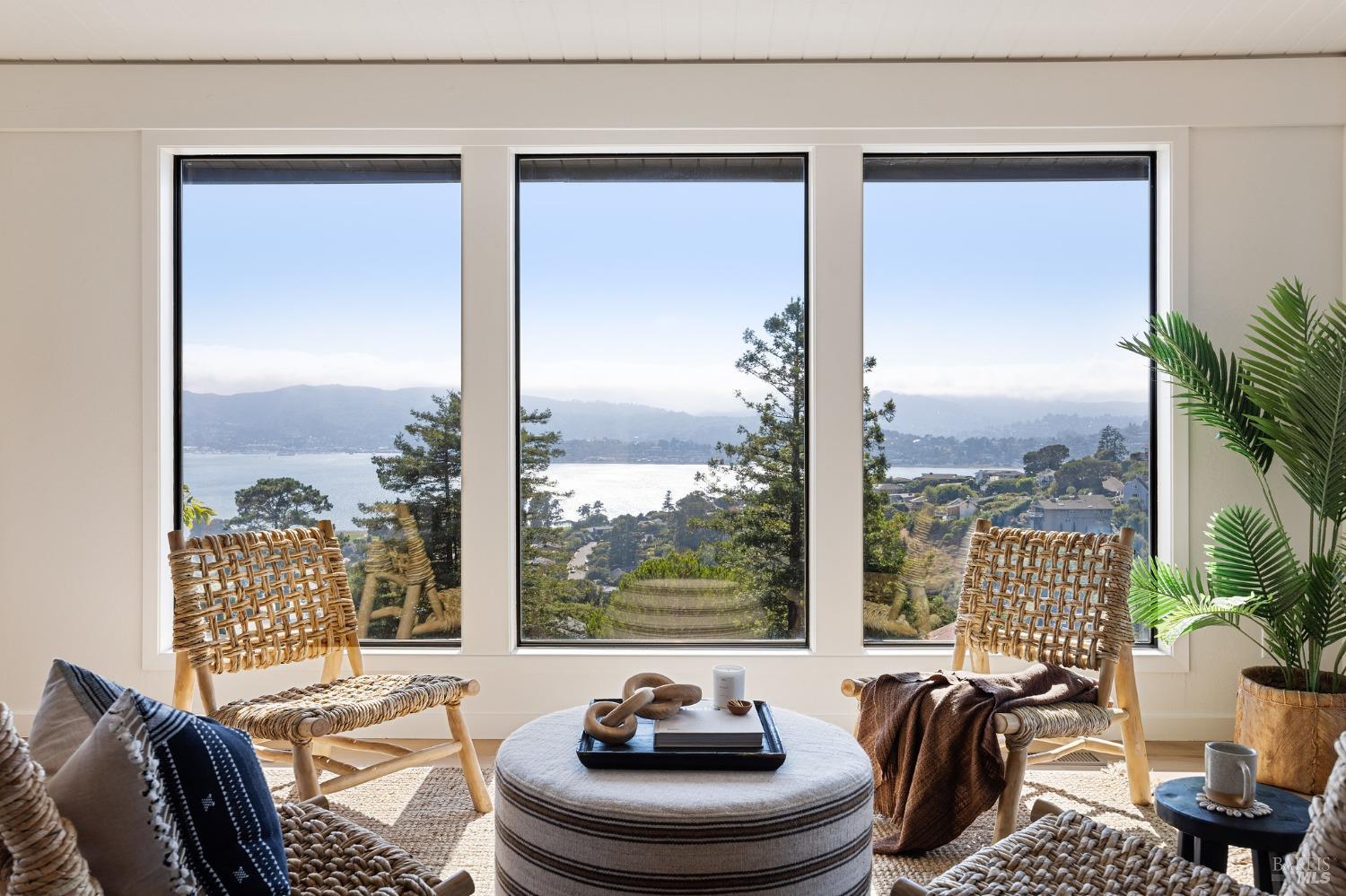 115 Geldert Drive Tiburon, CA 94920 - Photo 7 of 57 a living room with furniture and a window