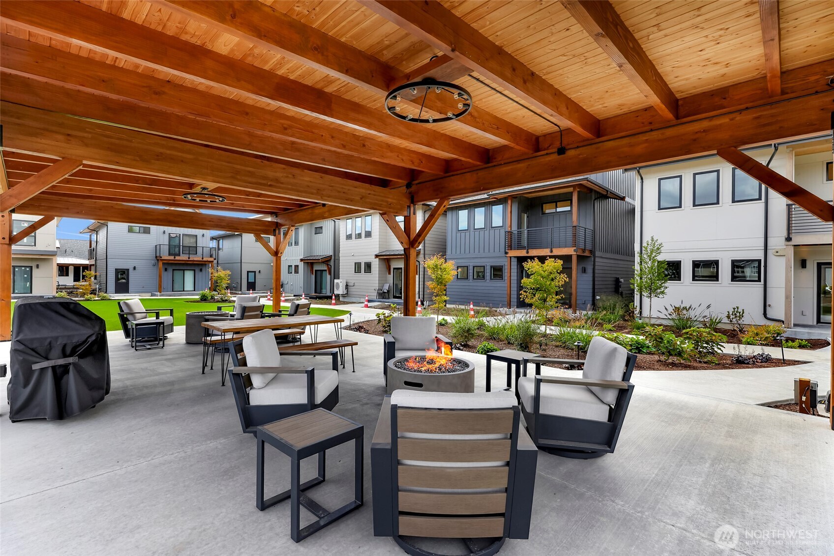 220 Skipping Stone Loop Lynden, WA 98264 - Photo 23 of 26 a view of living room filled with furniture and outdoor seating