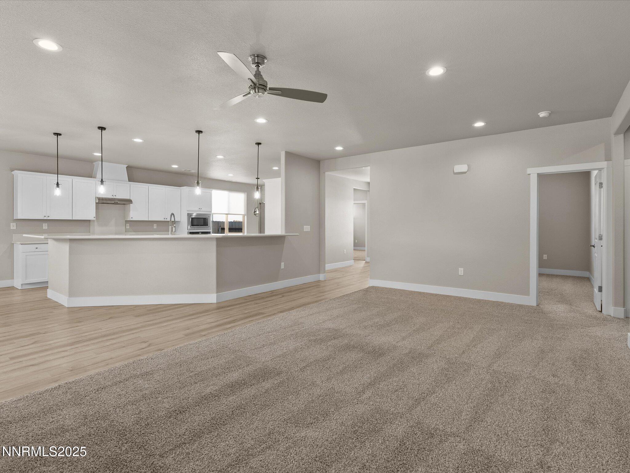 770 East Cottage Loop Gardnerville, NV 89460 - Photo 9 of 38 a view of kitchen with refrigerator and window