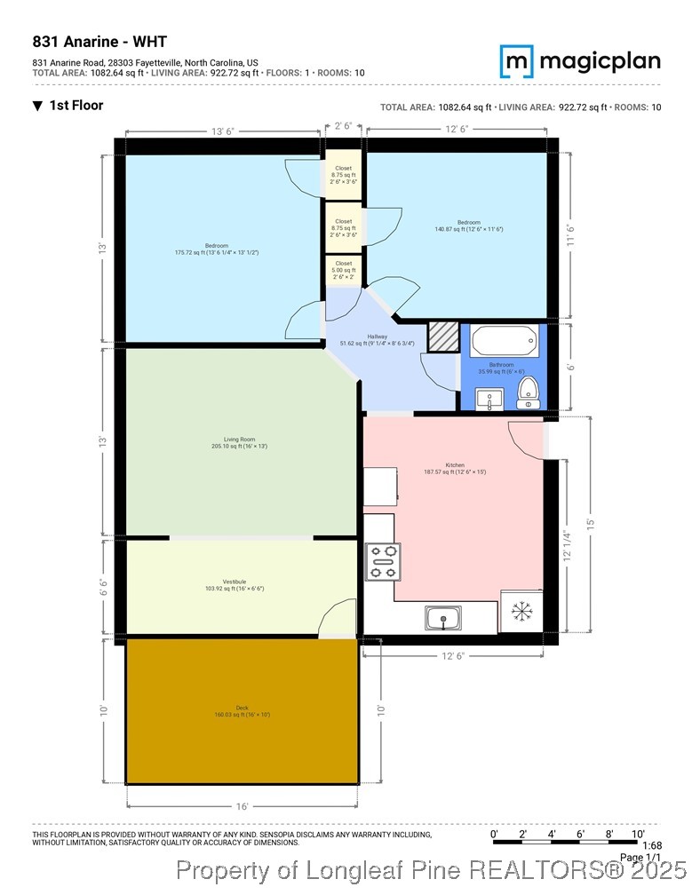 831 Anarine Road Fayetteville, NC 28303 - Photo 31 of 31 922 sq ft