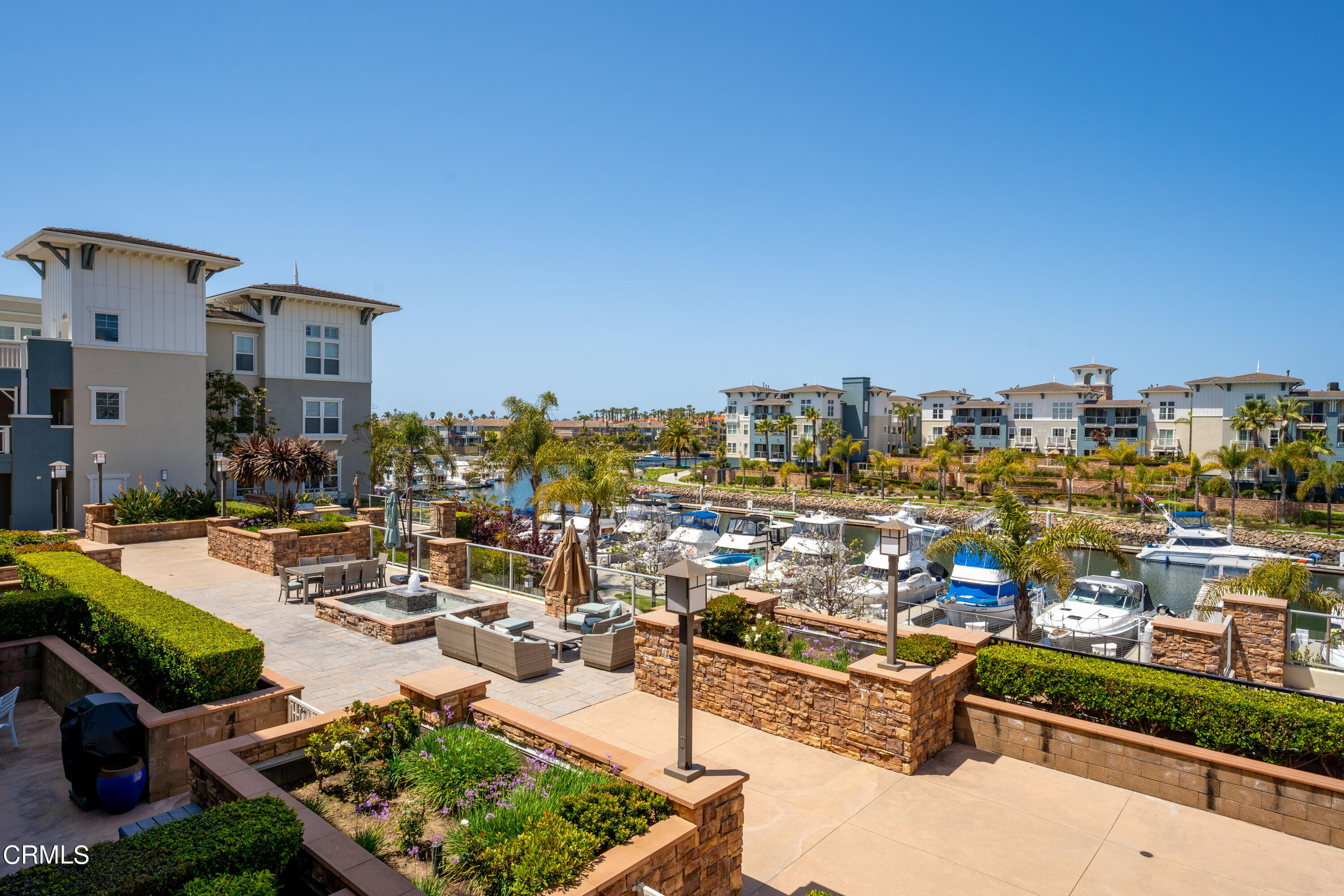 a city view with tall buildings
