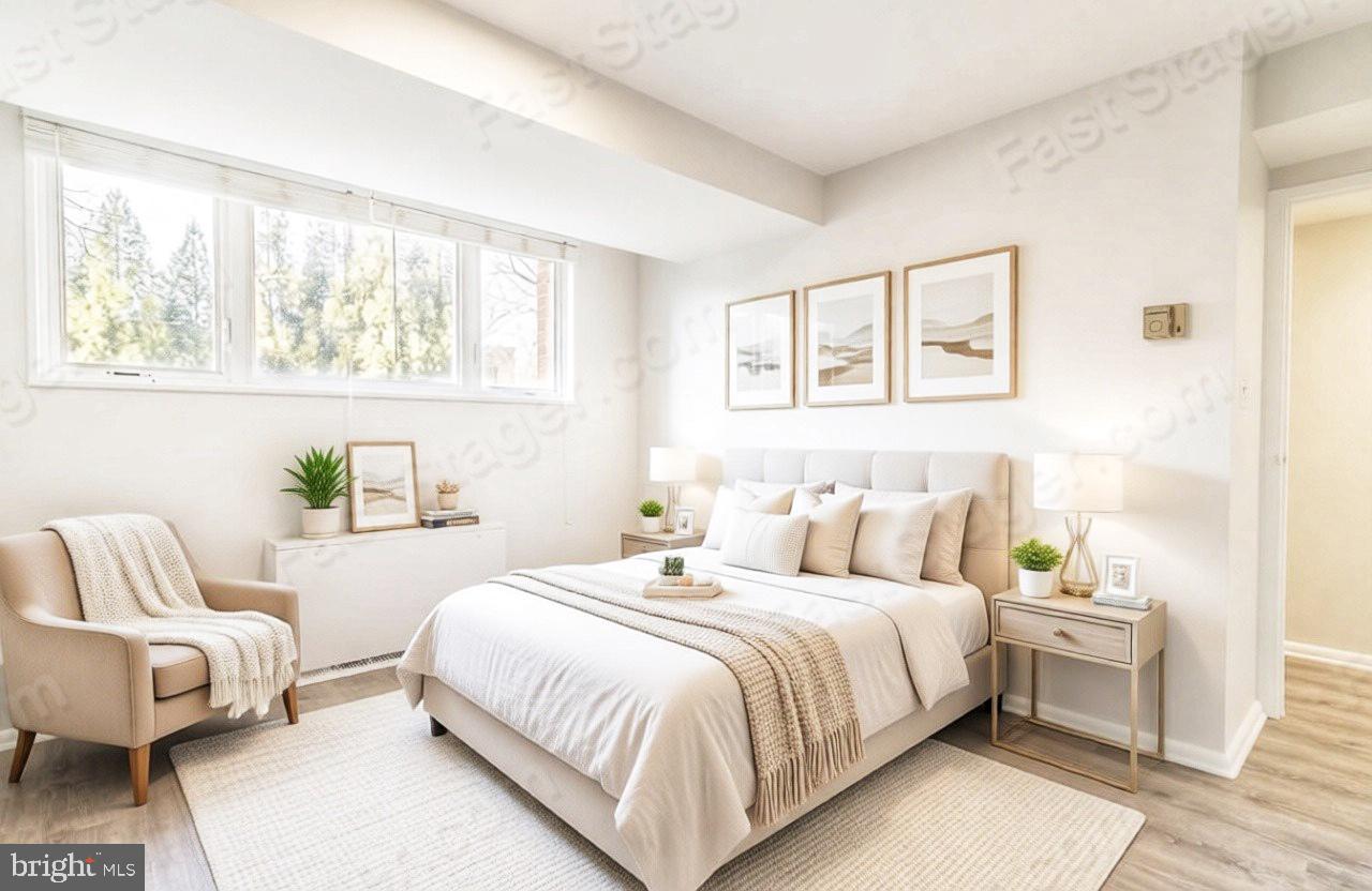2400 41st Street Northwest, Unit 104 Washington, DC 20007 - Photo 16 of 25 Primary Bedroom Rendering