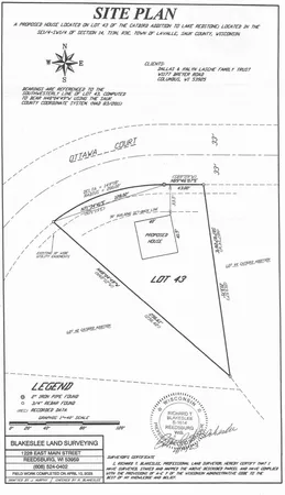 $39,900 | Lot 43 Ottawa La, La Valle, WI 53941