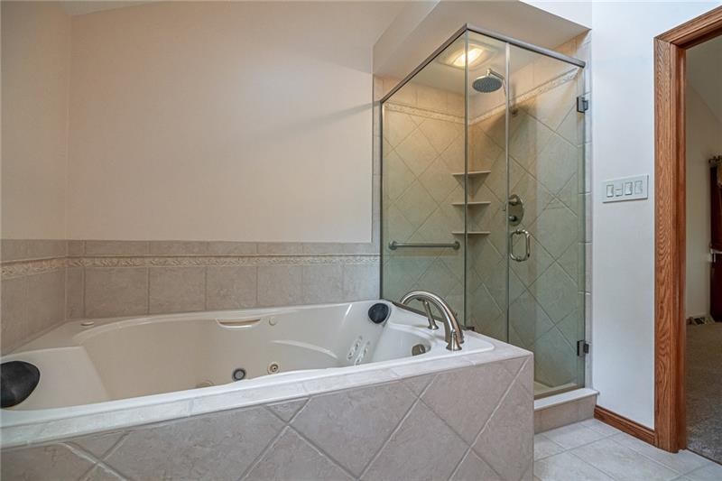 2536 Riva Ridge Court Wexford, PA 15090 - Photo 16 of 25 You have this amazing jacuzzi tub that can fit up to two people that will ease all the stress away in the evenings!
